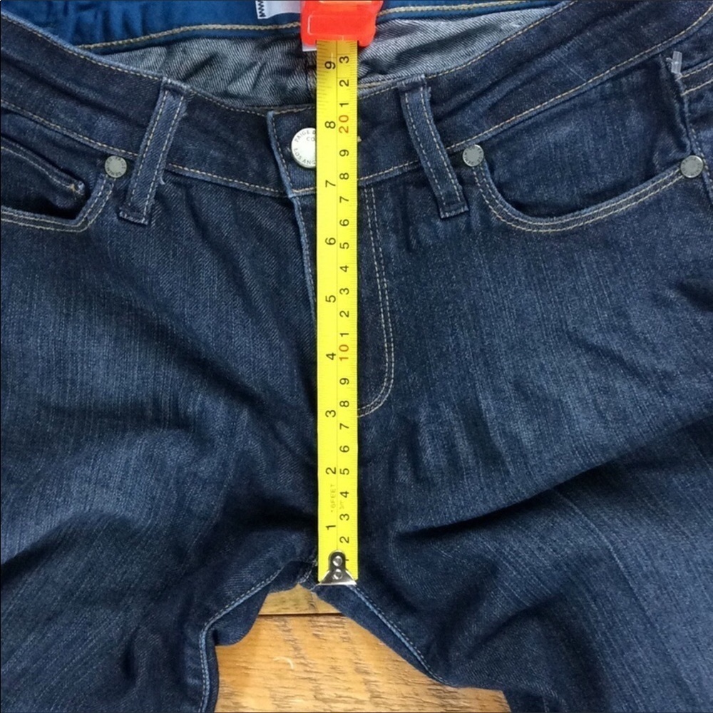 Paige Skyline skinny denim jeans Size 27 Fountain Wash - Picture 5 of 9